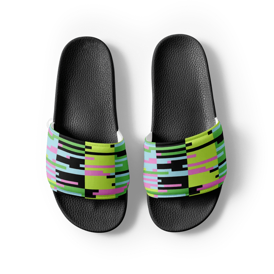 Pastel Grid Comfort Slides product image (7)