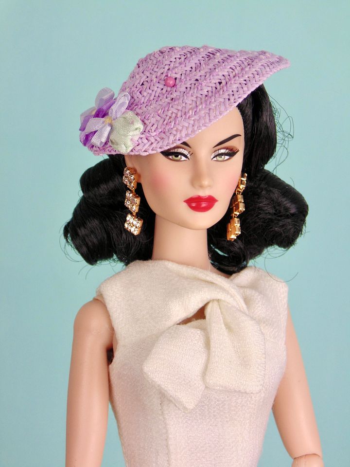 Lavender hat for 12” fashion dolls product image (2)