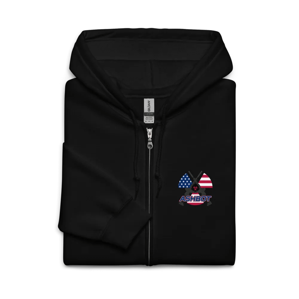 Ashbot Unisex Heavy Blend Zip Hoodie by Gildan product image (7)