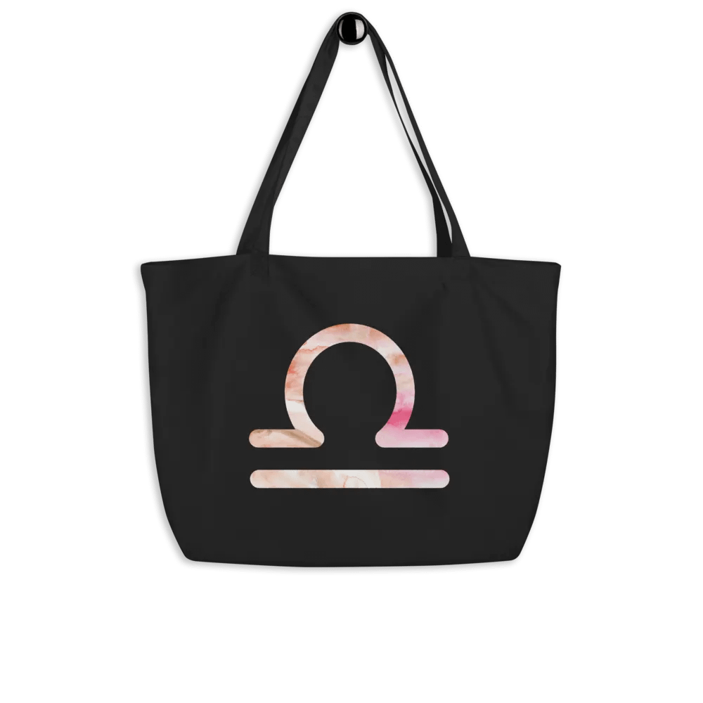 Libra Earth-tone Sigil Cotton Tote product image (4)