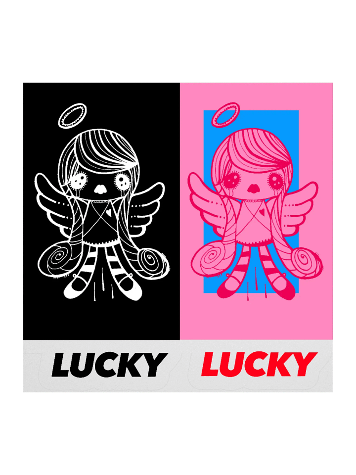 ANGEL LUCKY STICKER MIRROR product image (3)