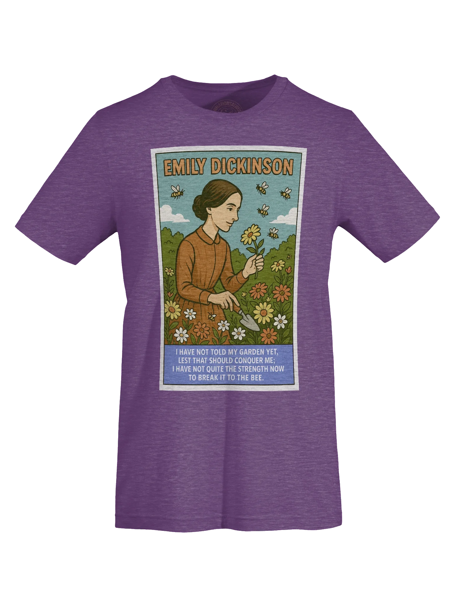 Emily Dickinson Poetry "I Have Not Told My Garden Yet" Concert Tee Fit Unisex T-Shirt product image (55)