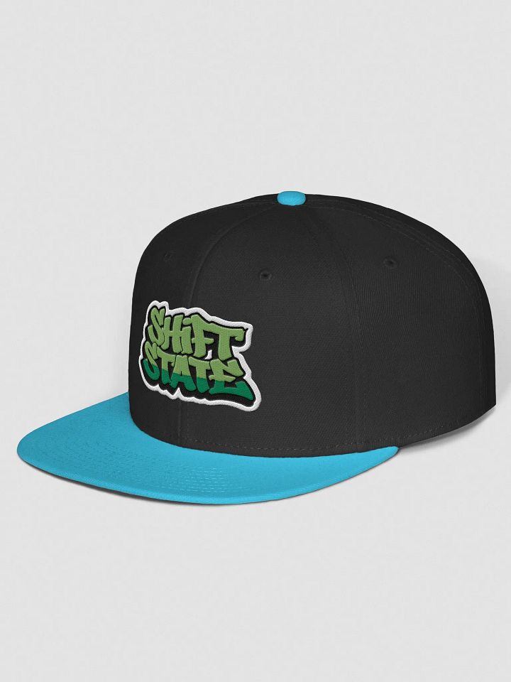 Graffiti Green Snapback: SHIFT STATE product image (18)