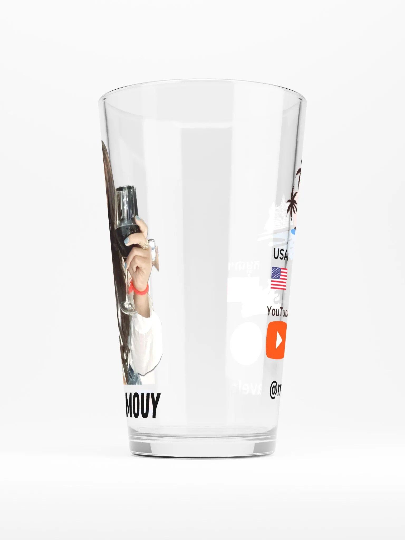 🇰🇭 Choul Mouy (Cheers) Linda Pint Glass (Limited Edition) product image (6)