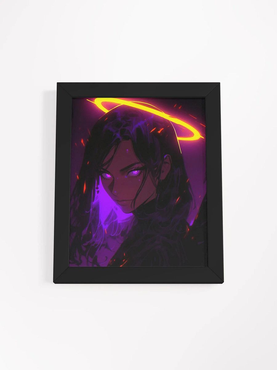 Framed Fallen Angel Ethereal Glow Matte Poster product image (3)