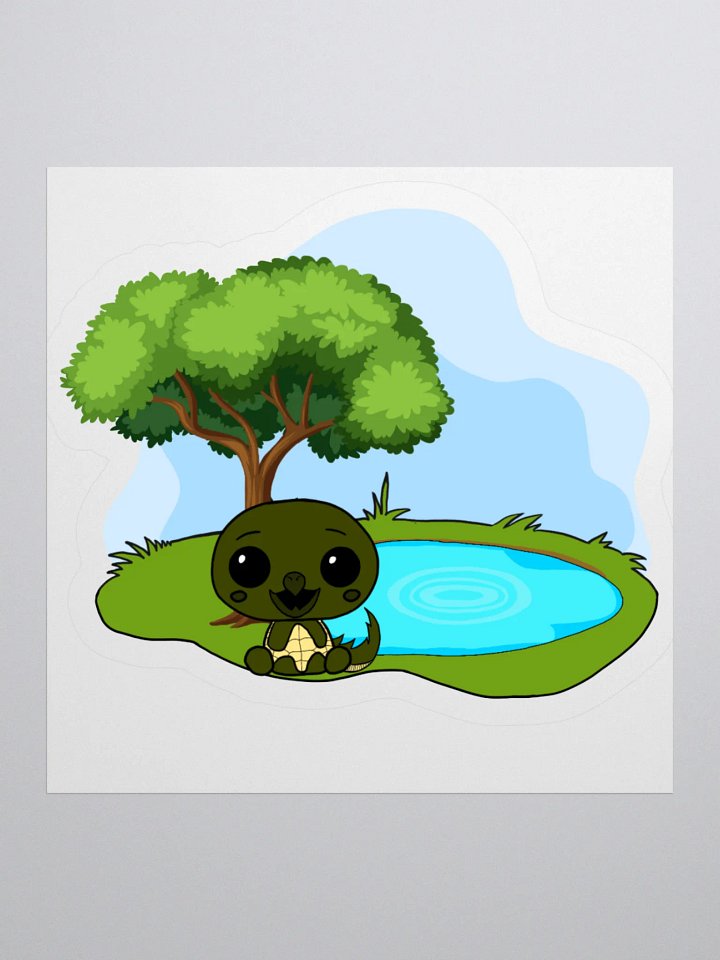 Oscar the Beast of Busco Cryptikids Sticker product image (1)