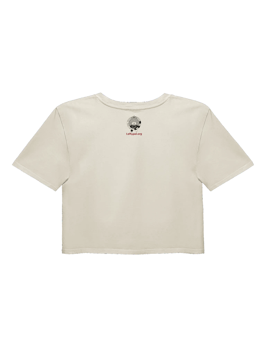 Alunya - “Praxis In The Streets, Theory In The Sheets” Crop-Top product image (2)