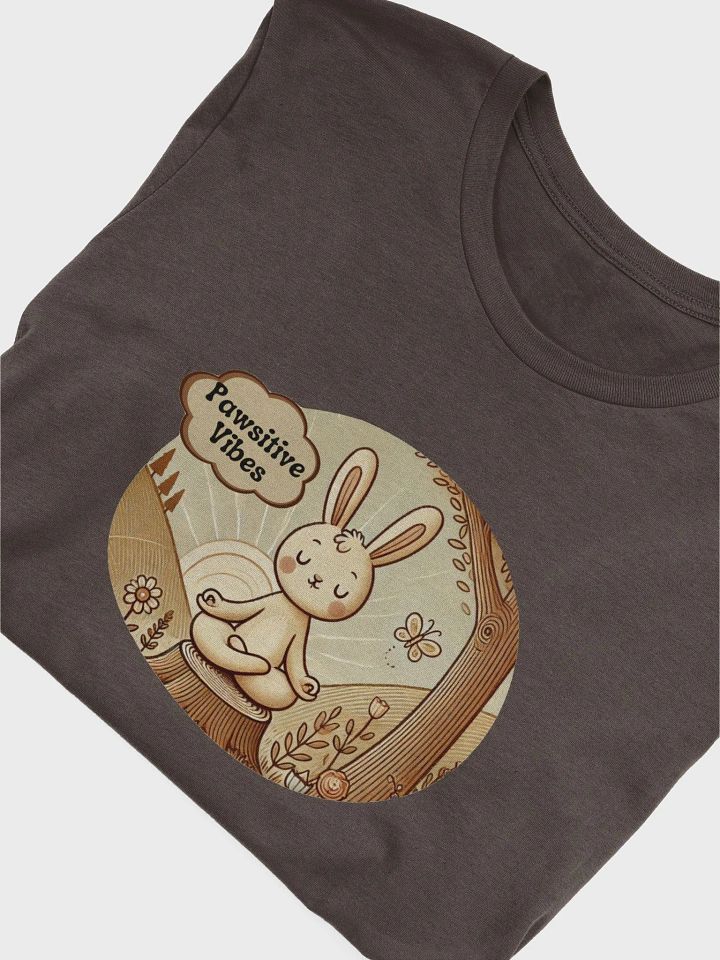 Pawsitive Vibes (Bella+Canvas Supersoft T-Shirt) product image (2)