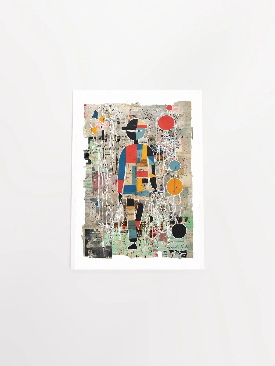 'A Walk in the Park' by Edward Martin- Collage Print product image (5)