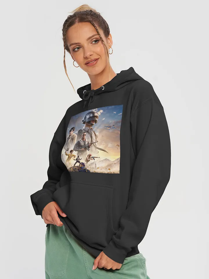 PUBG Premium Unisex Pullover Hoodie [Frontside Print] product image (1)