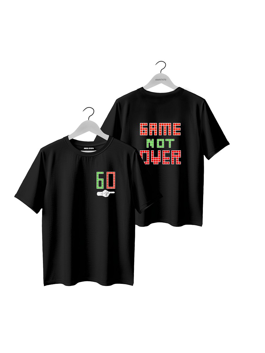 Block Number Countdown 60 T-Shirt product image (1)