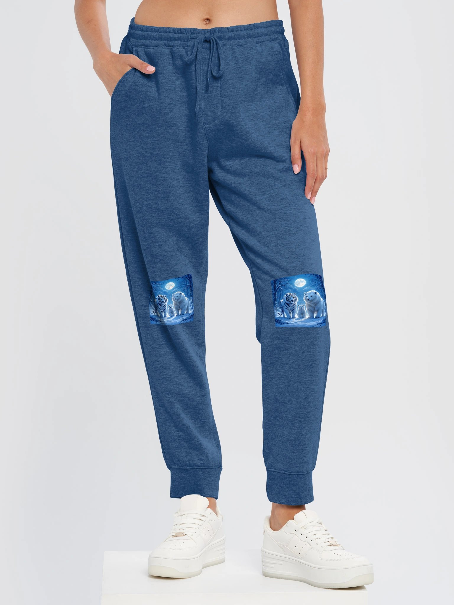 Moonlit Wildlife Fleece Joggers product image (6)