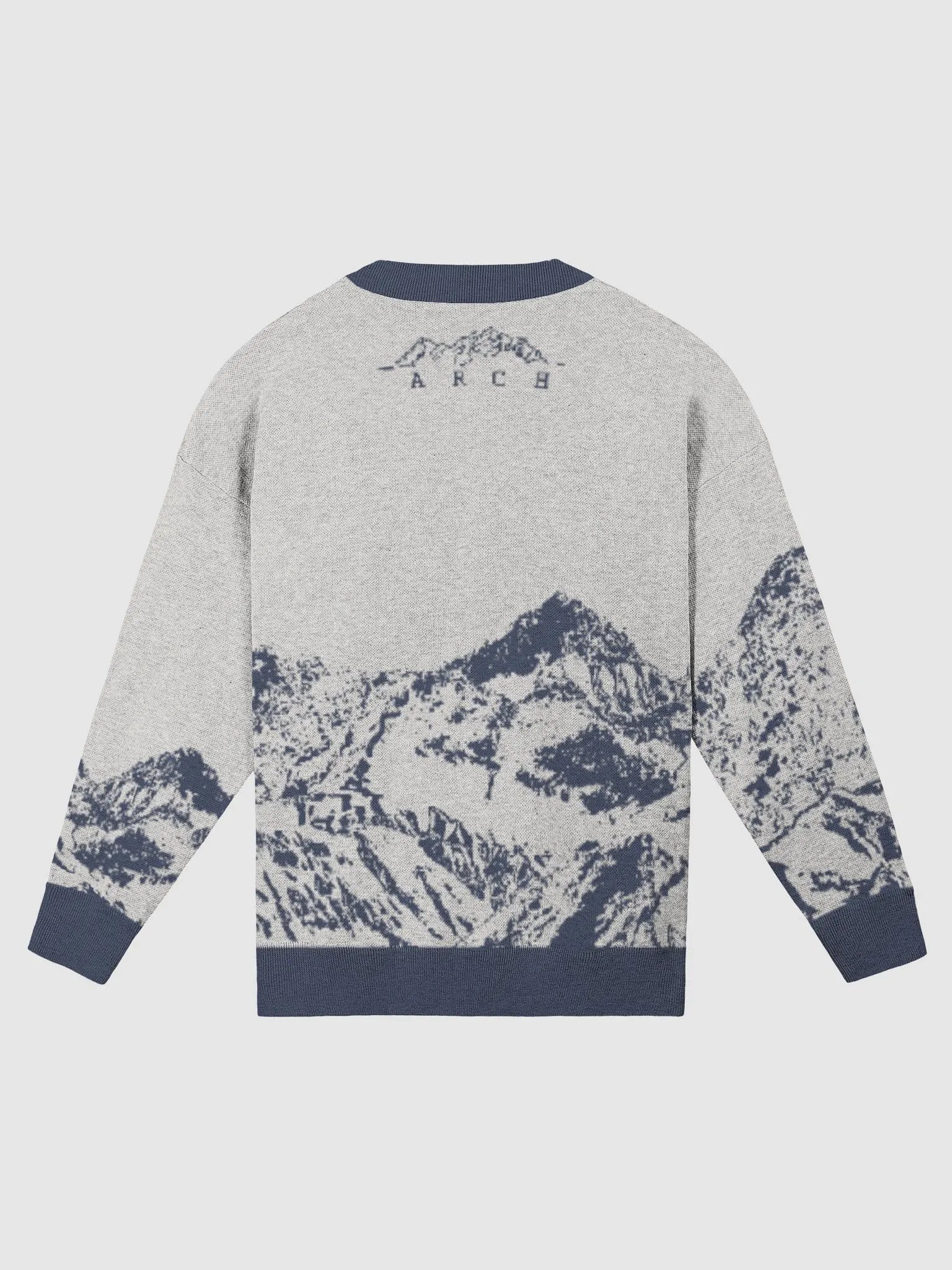 Colorado Knit Sweater - Bone/Navy product image (2)