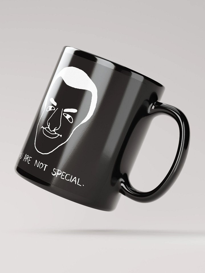 Fishtank Daniel - You Are NOT Special Mug BLACK product image (2)