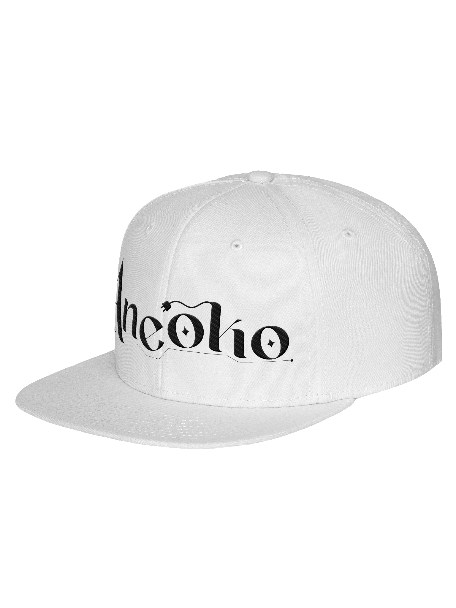 Logo Snapback Cap - White product image (2)