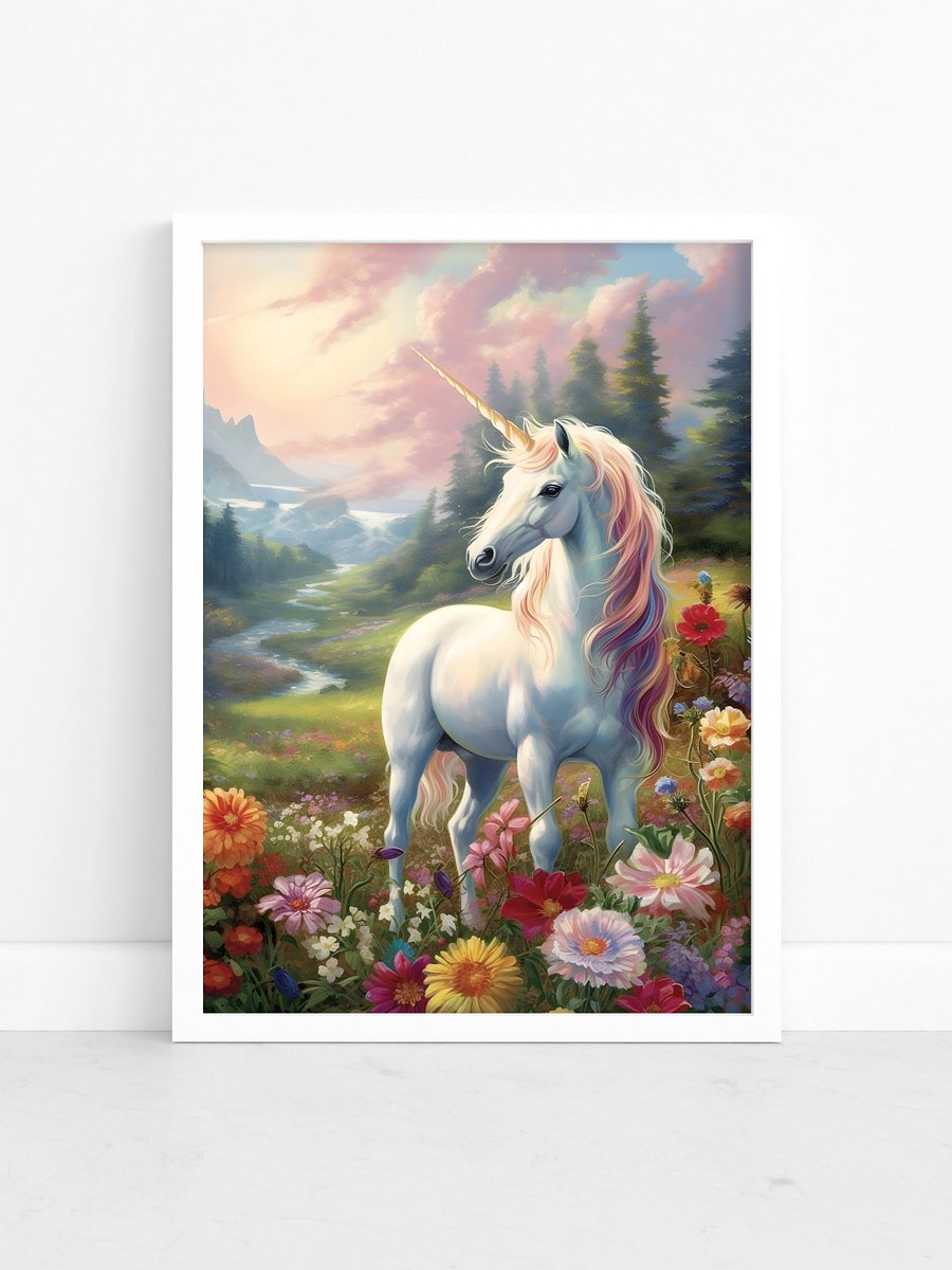 Unicorn in the Magical Mountains product image (1)