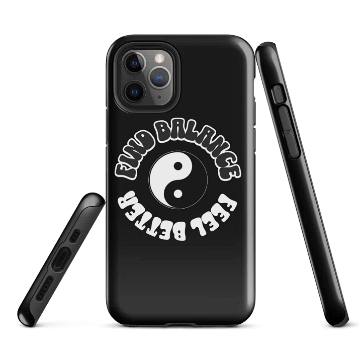 Yin-Yang Balance Tough iPhone® Case product image (1)