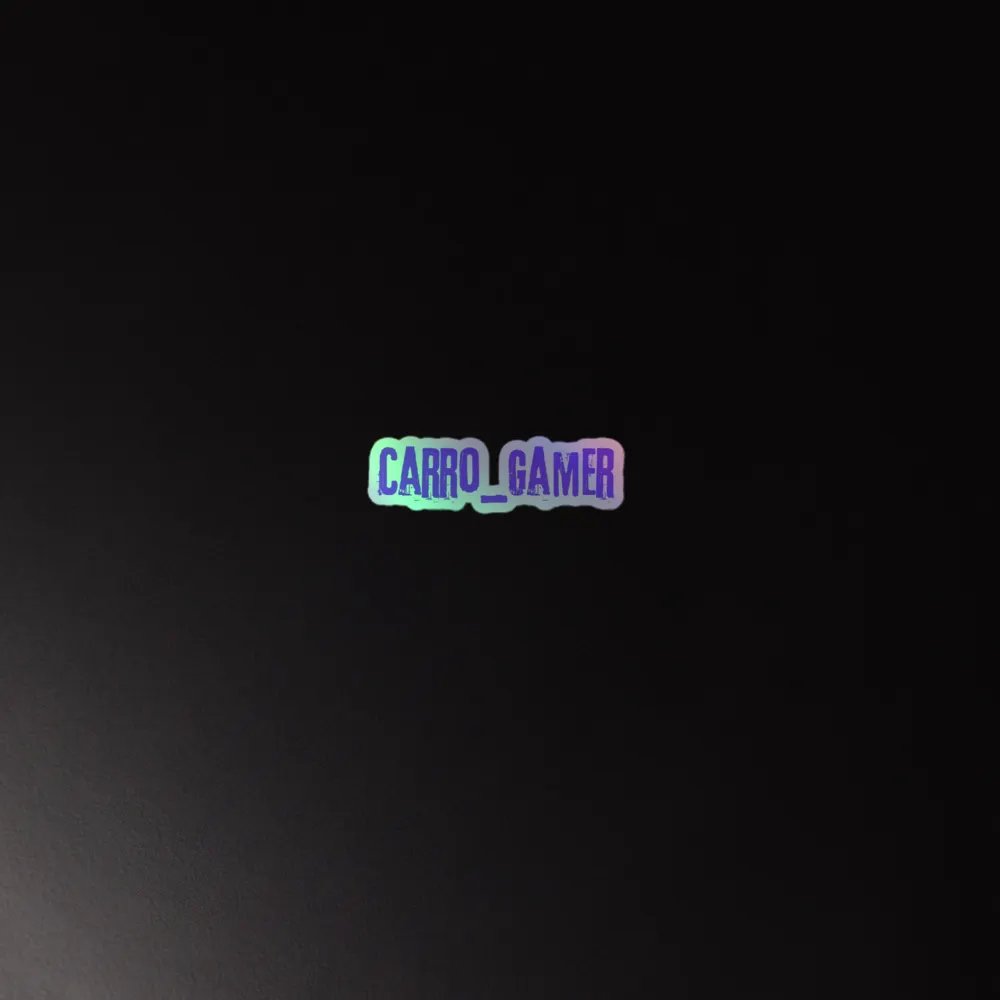 CARRO_gamer Holographic Sticker Sheet product image (4)