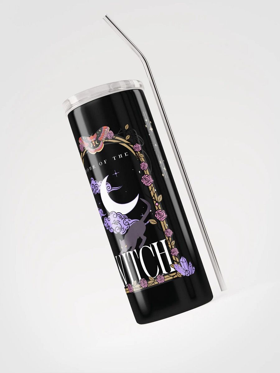 Hour of the Witch Tall Tumbler with straw product image (3)