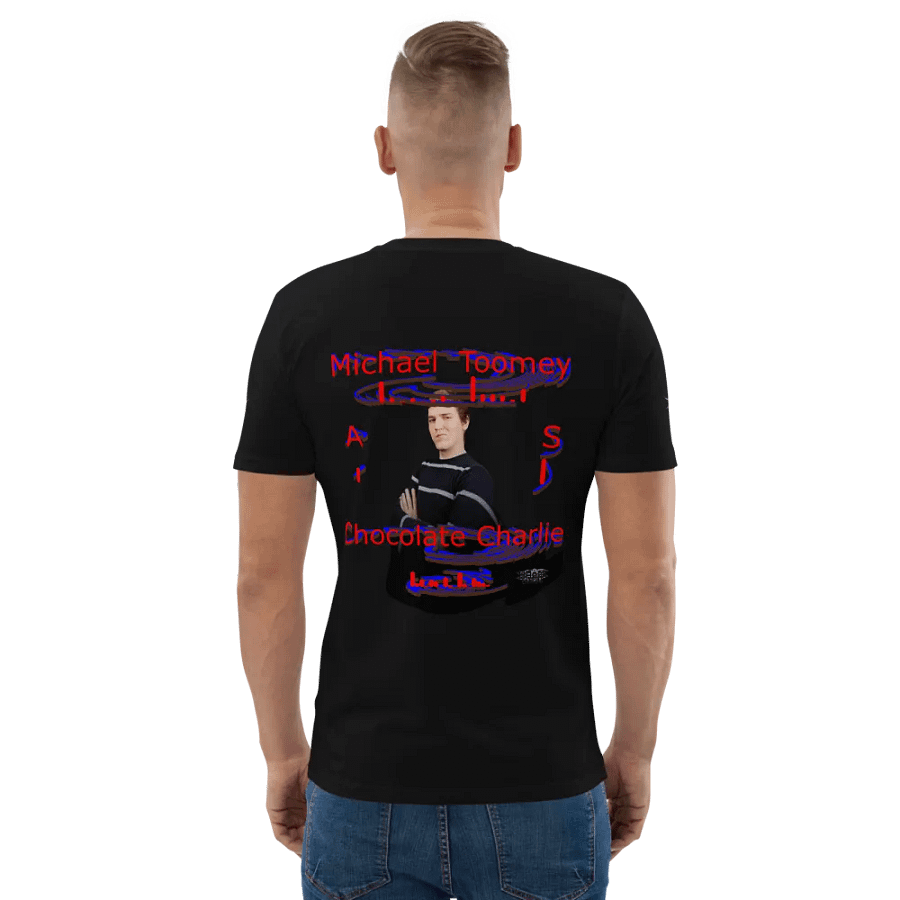 Michael Toomey As Chocolate Charlie 00 - Embroidered - Organic Cotton T-Shirt product image (8)