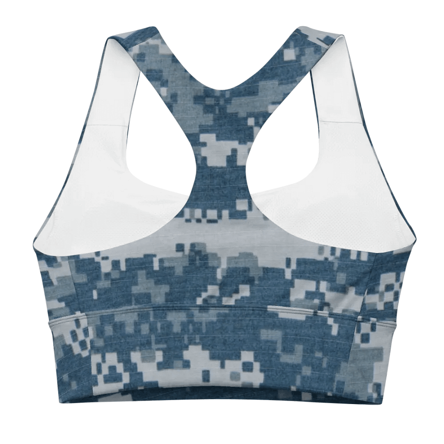 U.S. Navy Camouflage Longline Sports Bra product image (8)