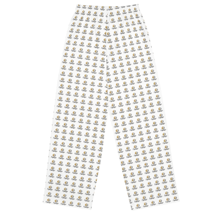 Equinox All Over White Unisex Wide-Leg Pants product image (2)