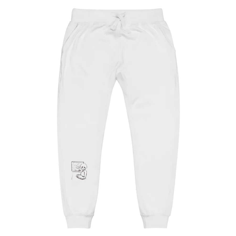 Boob Ross Unisex Fleece Joggers product image (5)