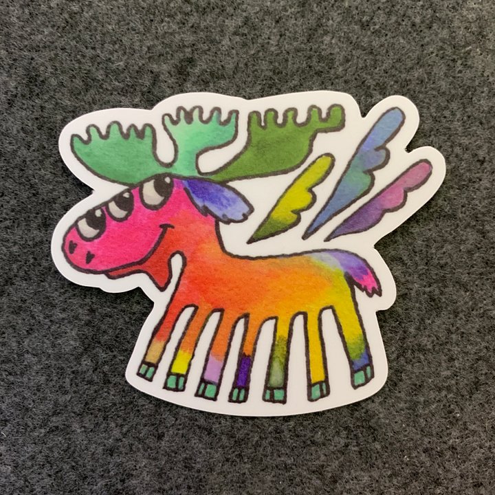 Moose Sticker product image (1)