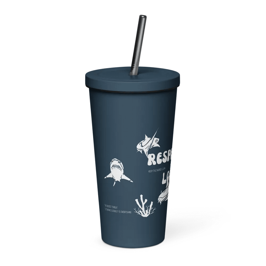 Respect the Locals Insulated Tumbler with a Straw product image (46)