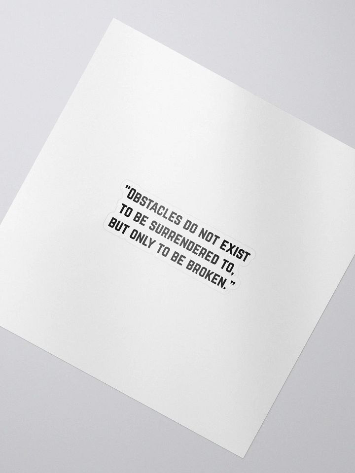 Motivational Quote Stickered product image (2)
