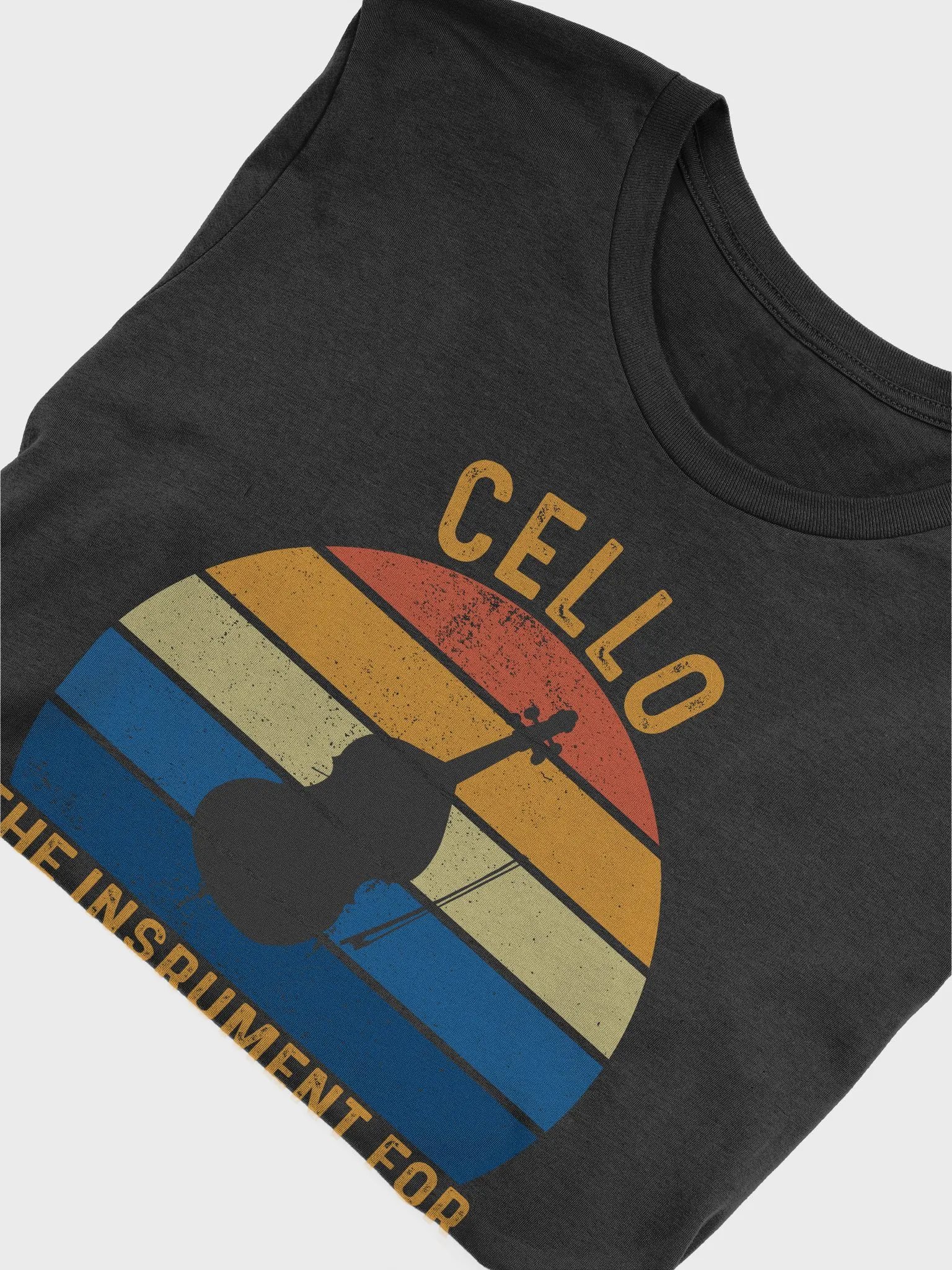 Cello Vibes Retro Tee product image (43)