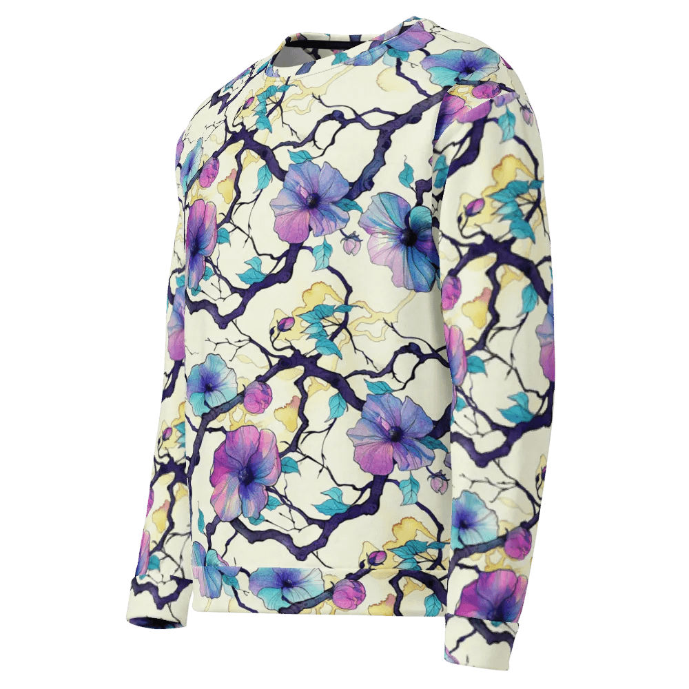 Whimsical Garden All-Over Print Sweatshirt product image (5)