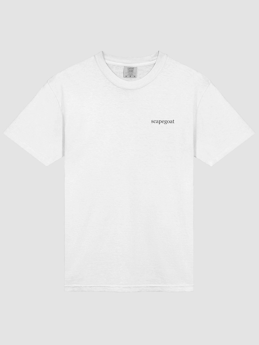 SCAPEGOAT ALBUM T-SHIRT WHITE product image (3)