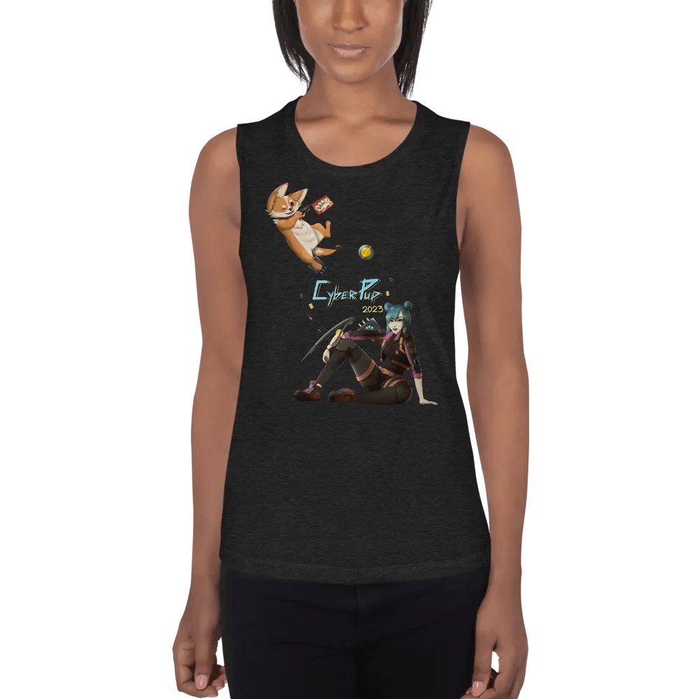 CYBERPUP//MANAGER | FEMME FIT TANK product image (2)