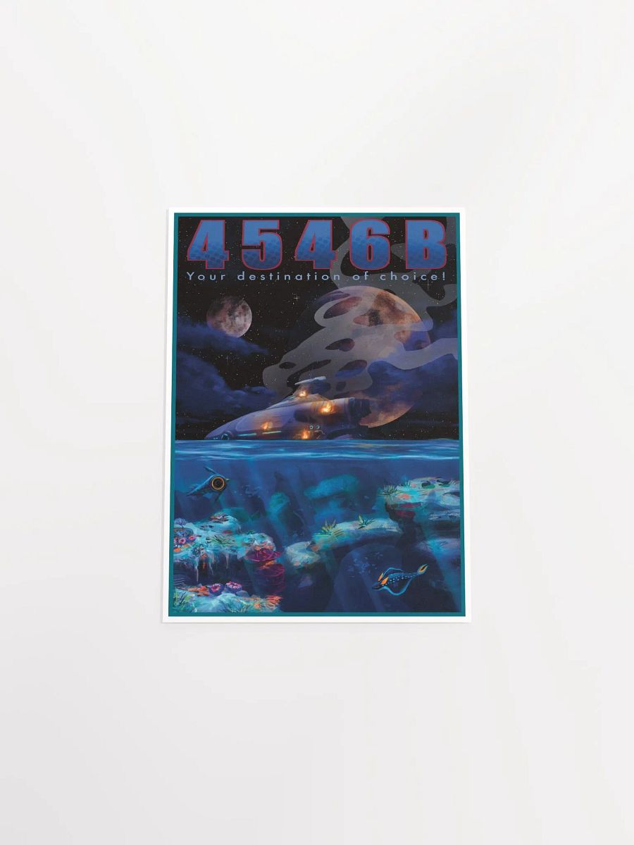 4546B (night version) Subnautica poster product image (4)