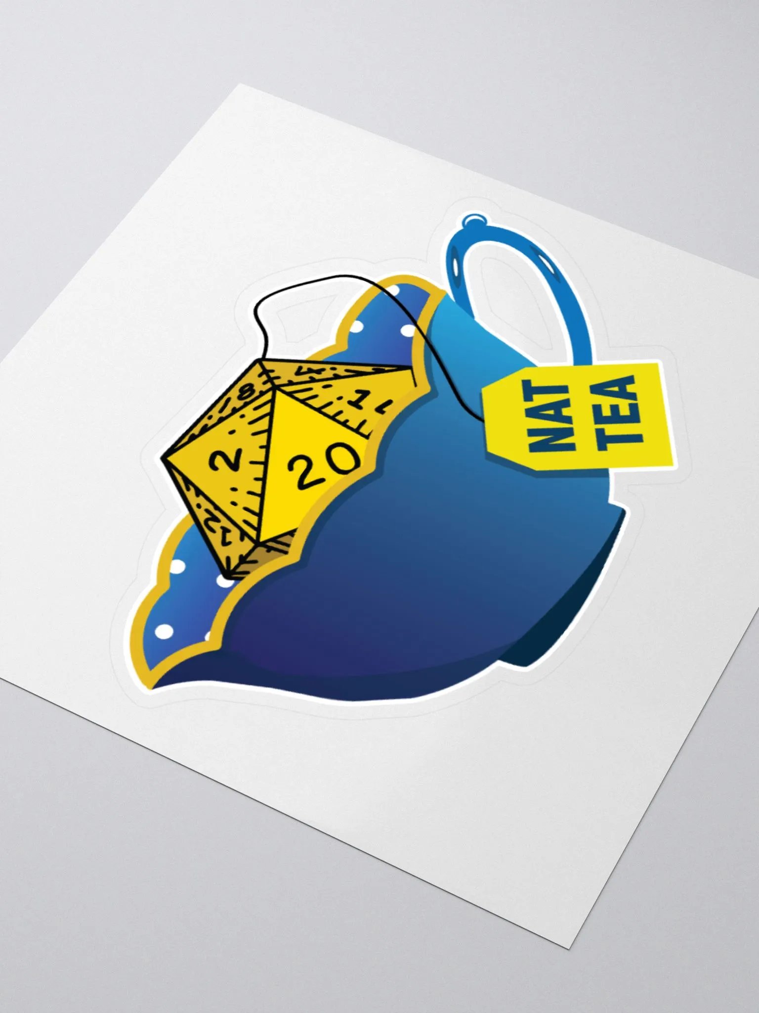 NatTEA_20 Logo Sticker product image (7)
