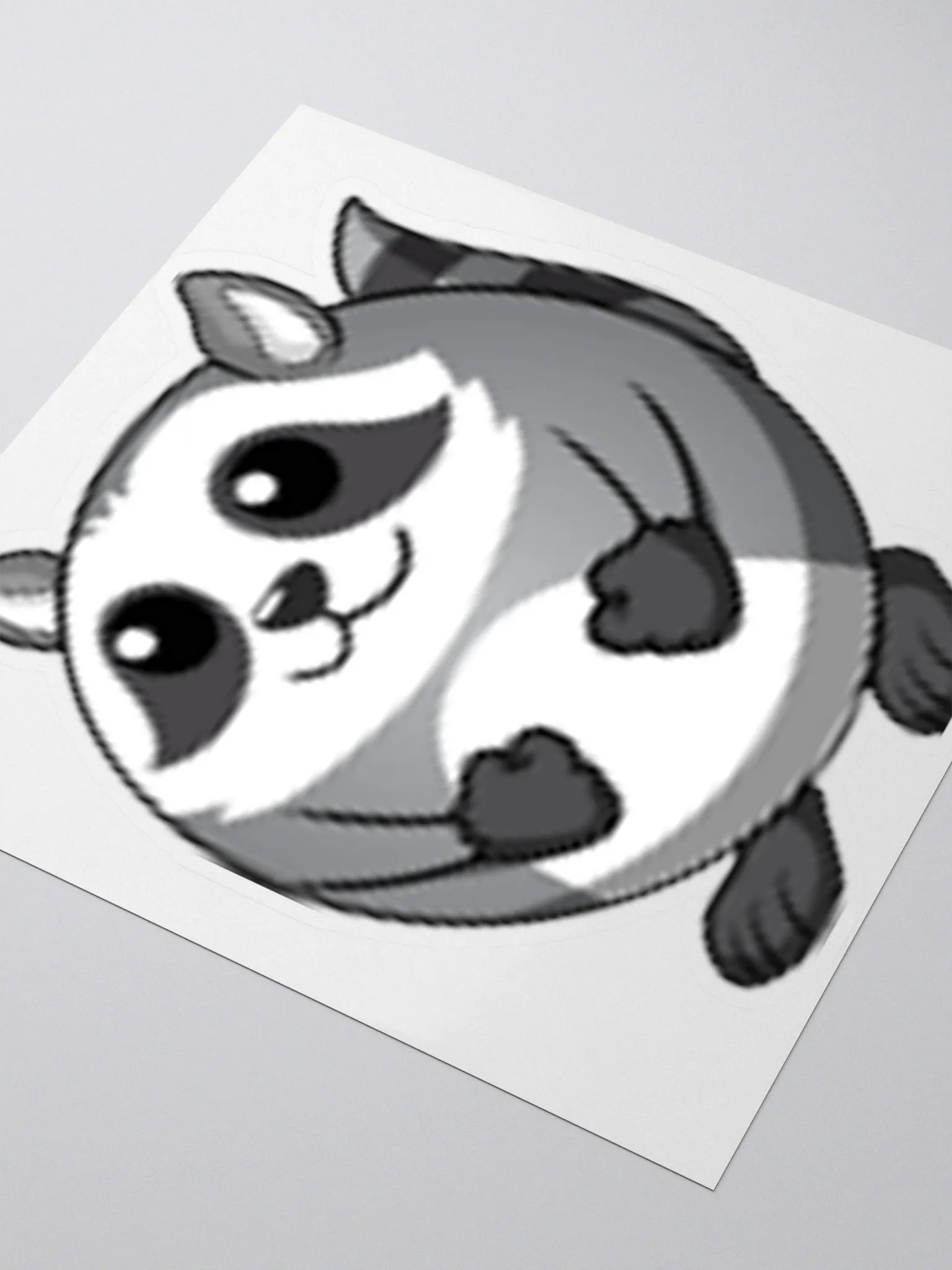 Raccoon Sticker product image (3)