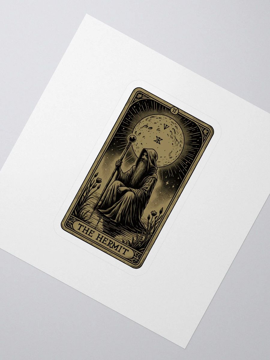The Hermit Tarot Card Sticker product image (3)