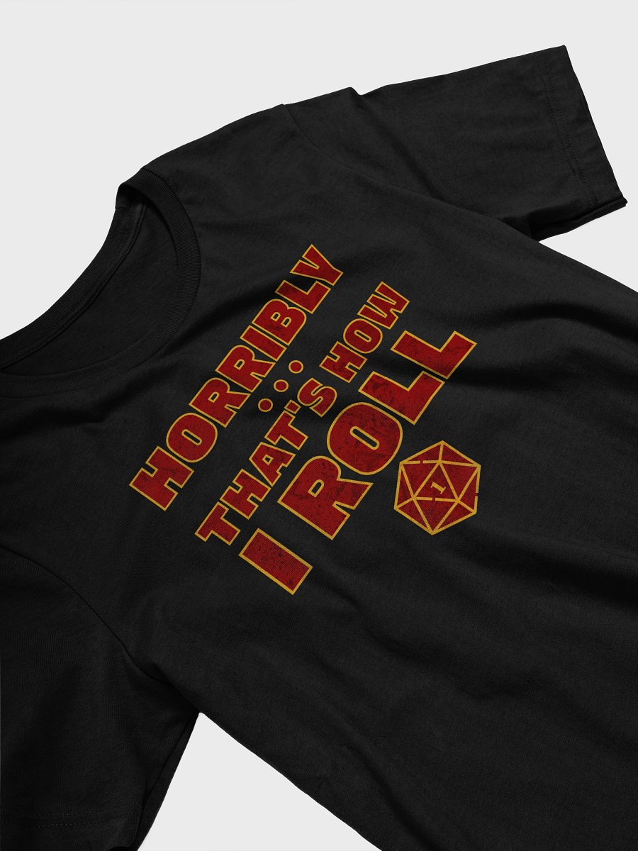 Unlucky Roller Board Gamer Shirt product image (4)