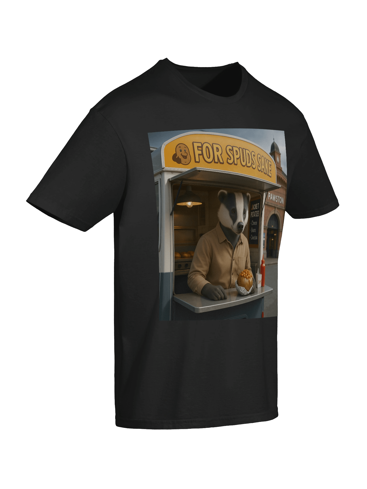 For Spuds Sake Badger T-Shirt product image (82)