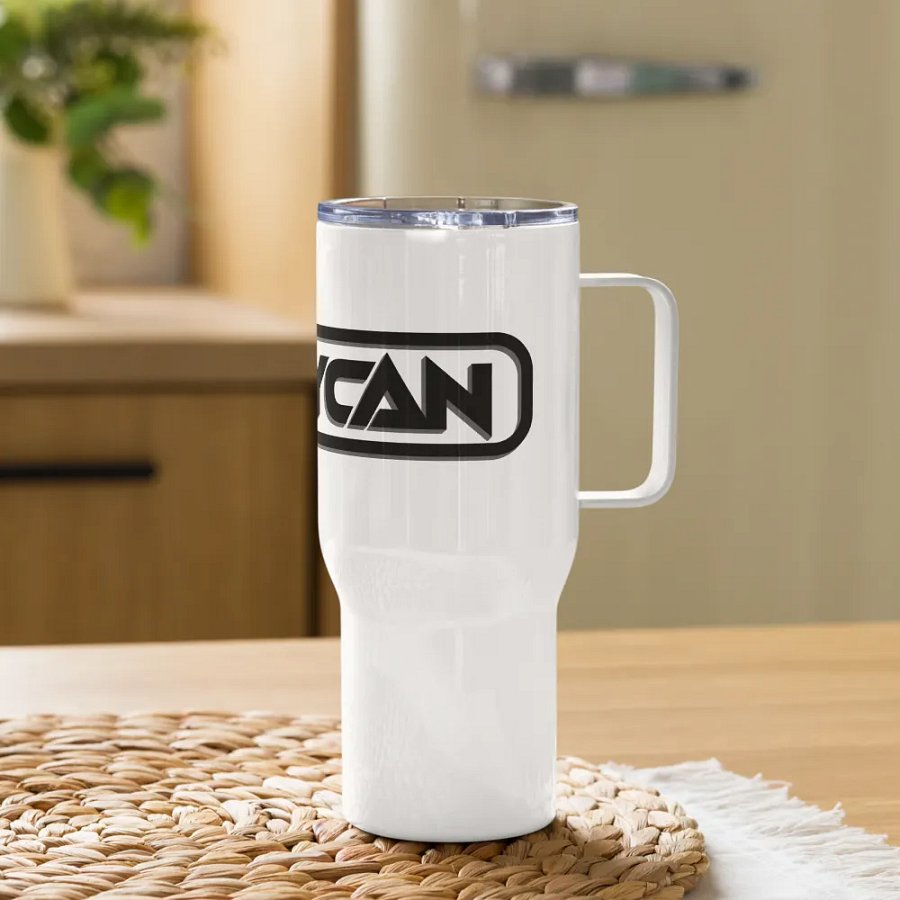Dj JayCan Travel Mug with a Handle White product image (11)