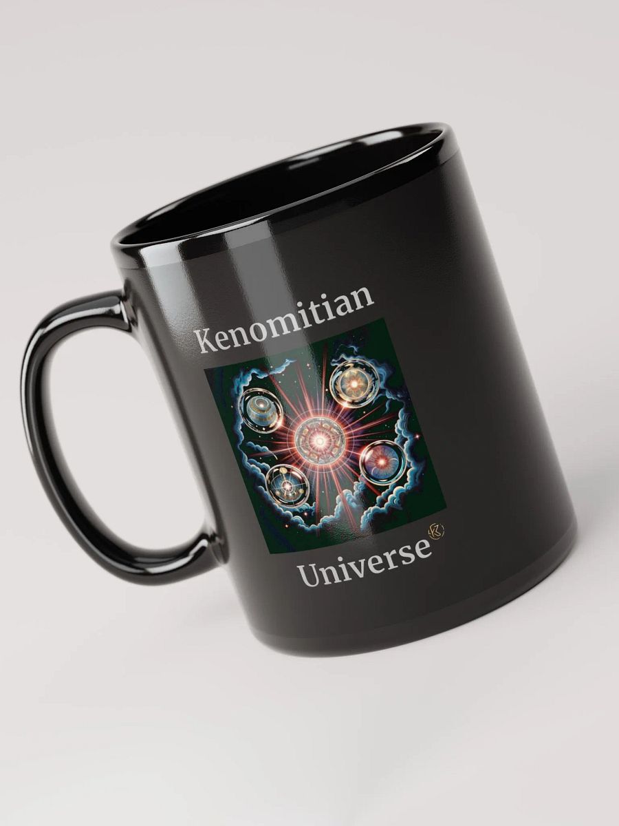 Kenomitian Universe | Black Glossy Mug product image (2)