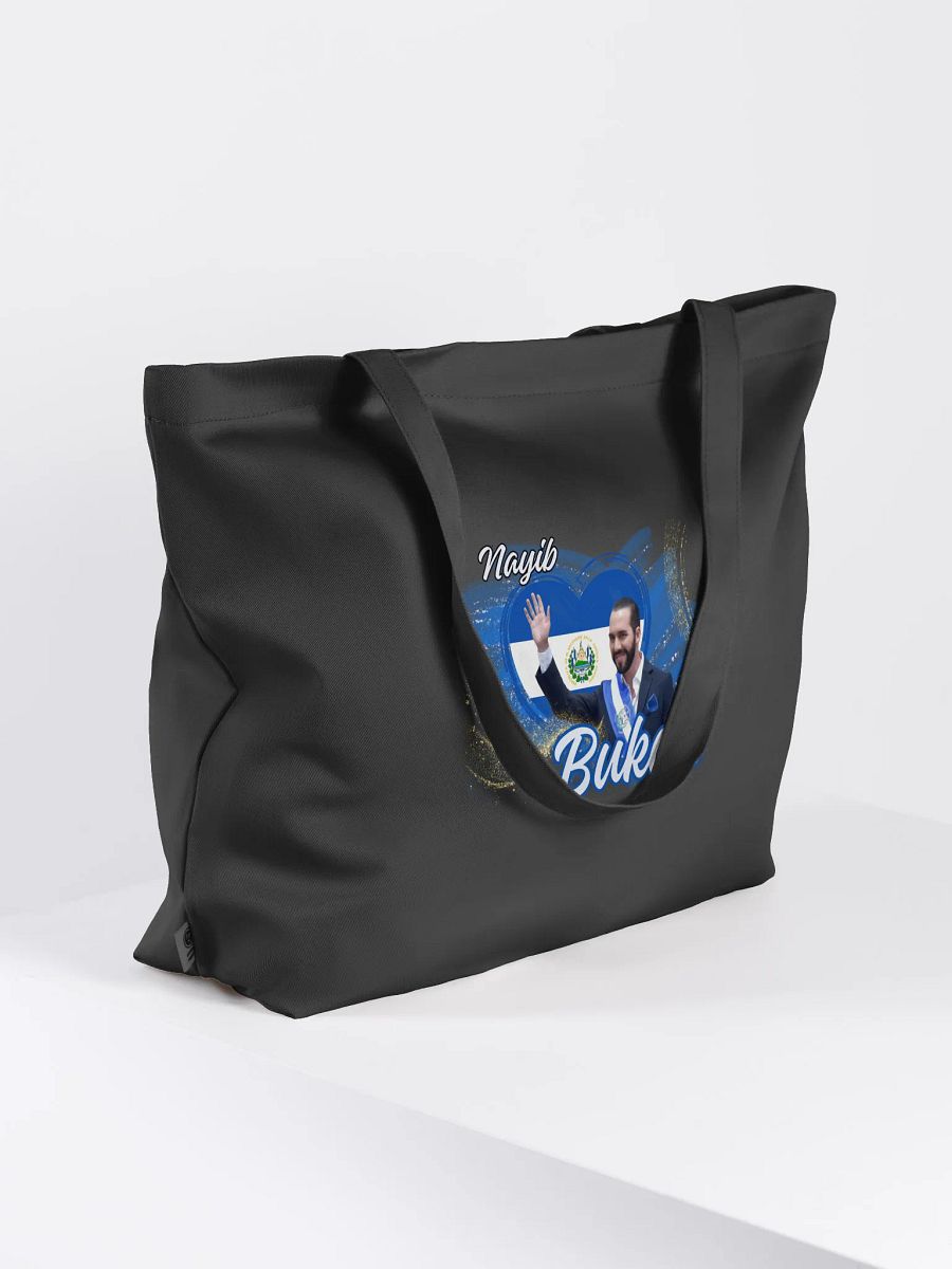 Nayib Bukele Heart Flag Tote Bag product image (4)