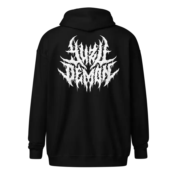 "DEATH METAL YUZU" - ZIP HOODIE product image (2)