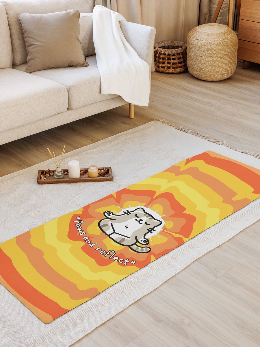 Paws and Reflect Yoga Mat product image (1)