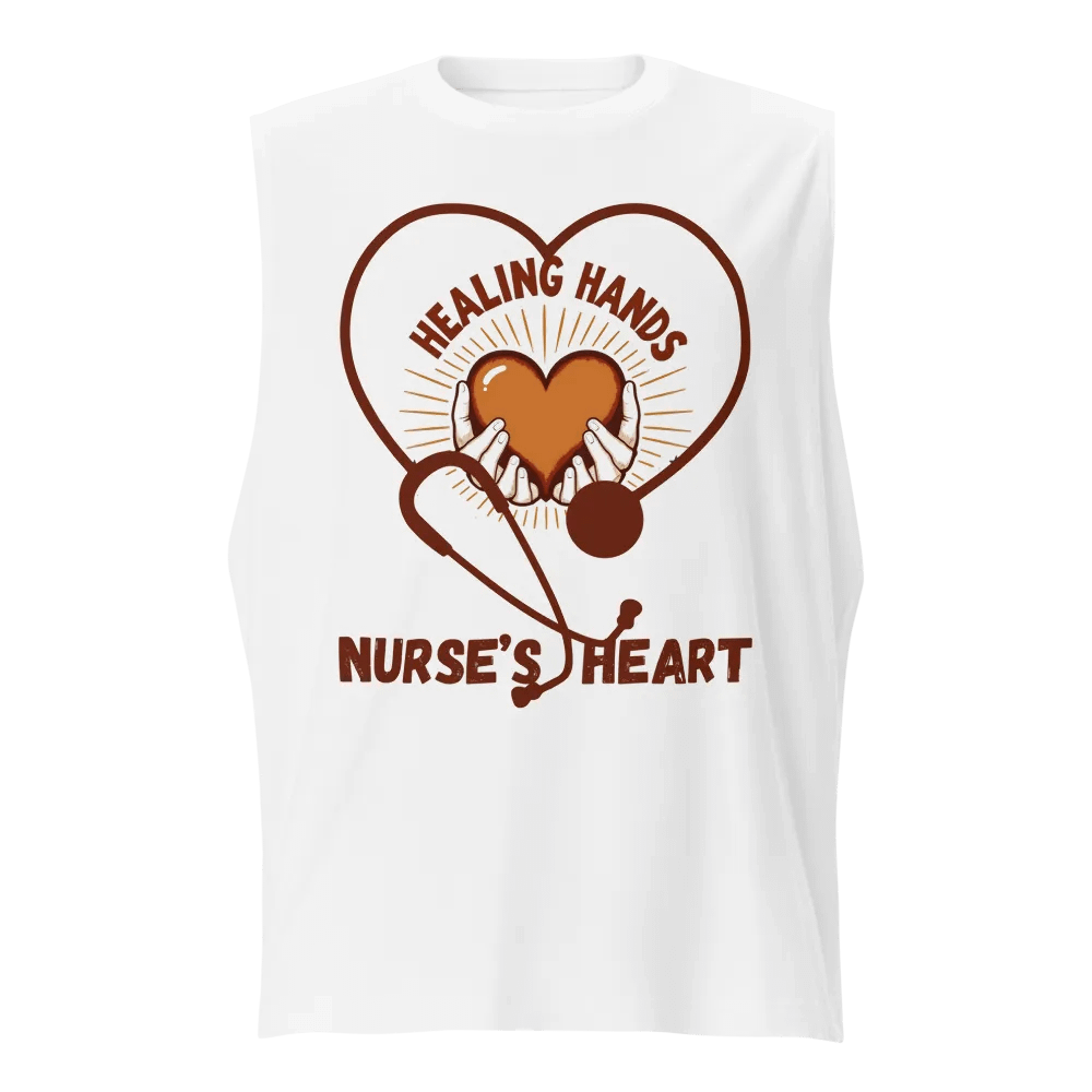 Healing Hands Nurse's Heart Muscle Tank product image (5)