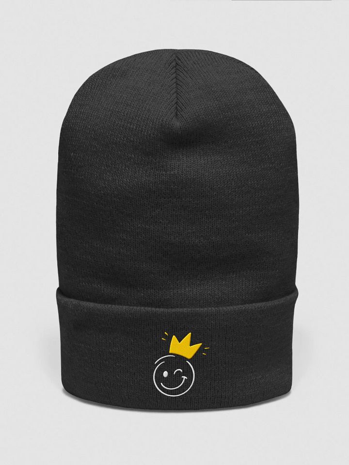 “Stick to the Kingdom” Crowned Smiley Beanie product image (5)