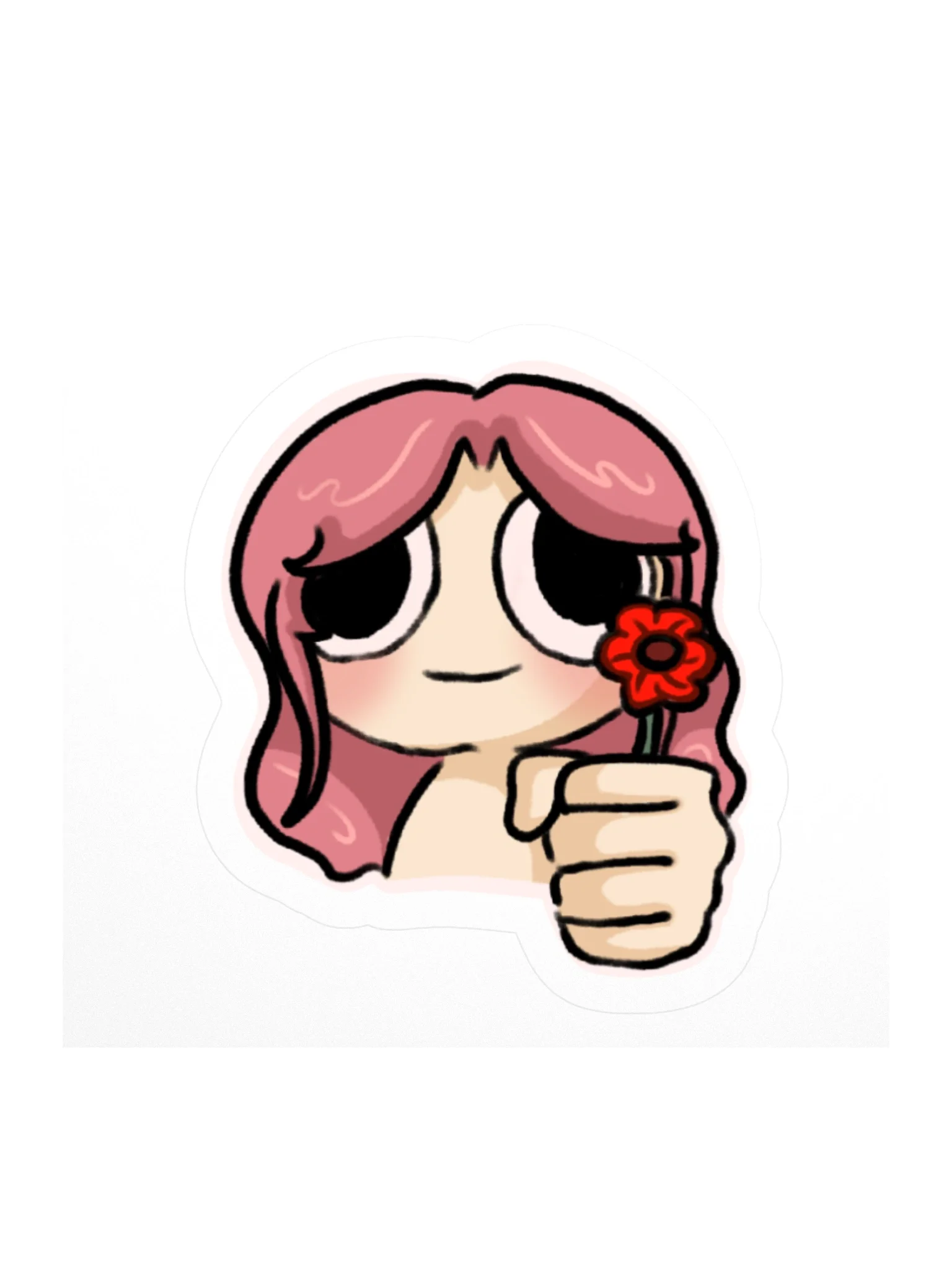 Take a flower! Sticker product image (1)