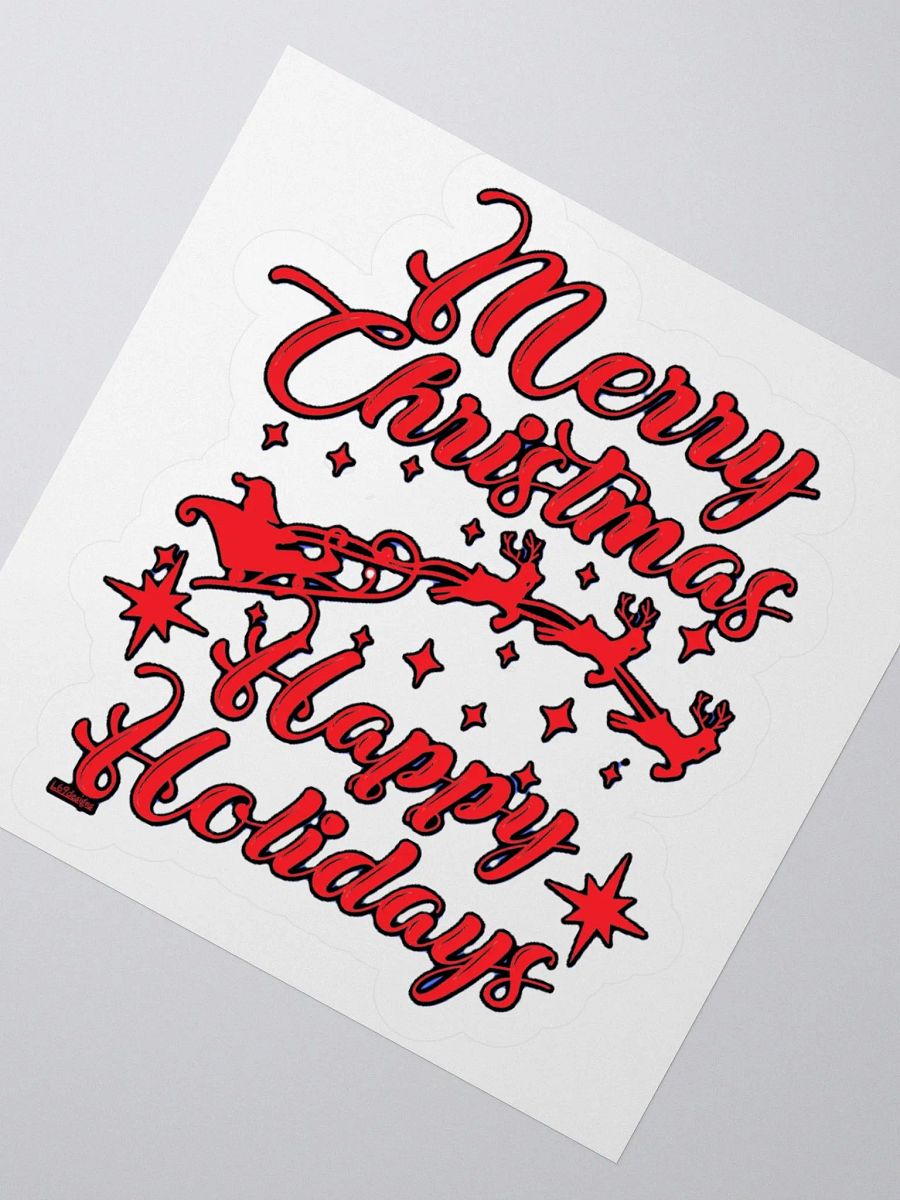 MERRY CHRISTMAS HAPPY HOLIDAYS product image (4)