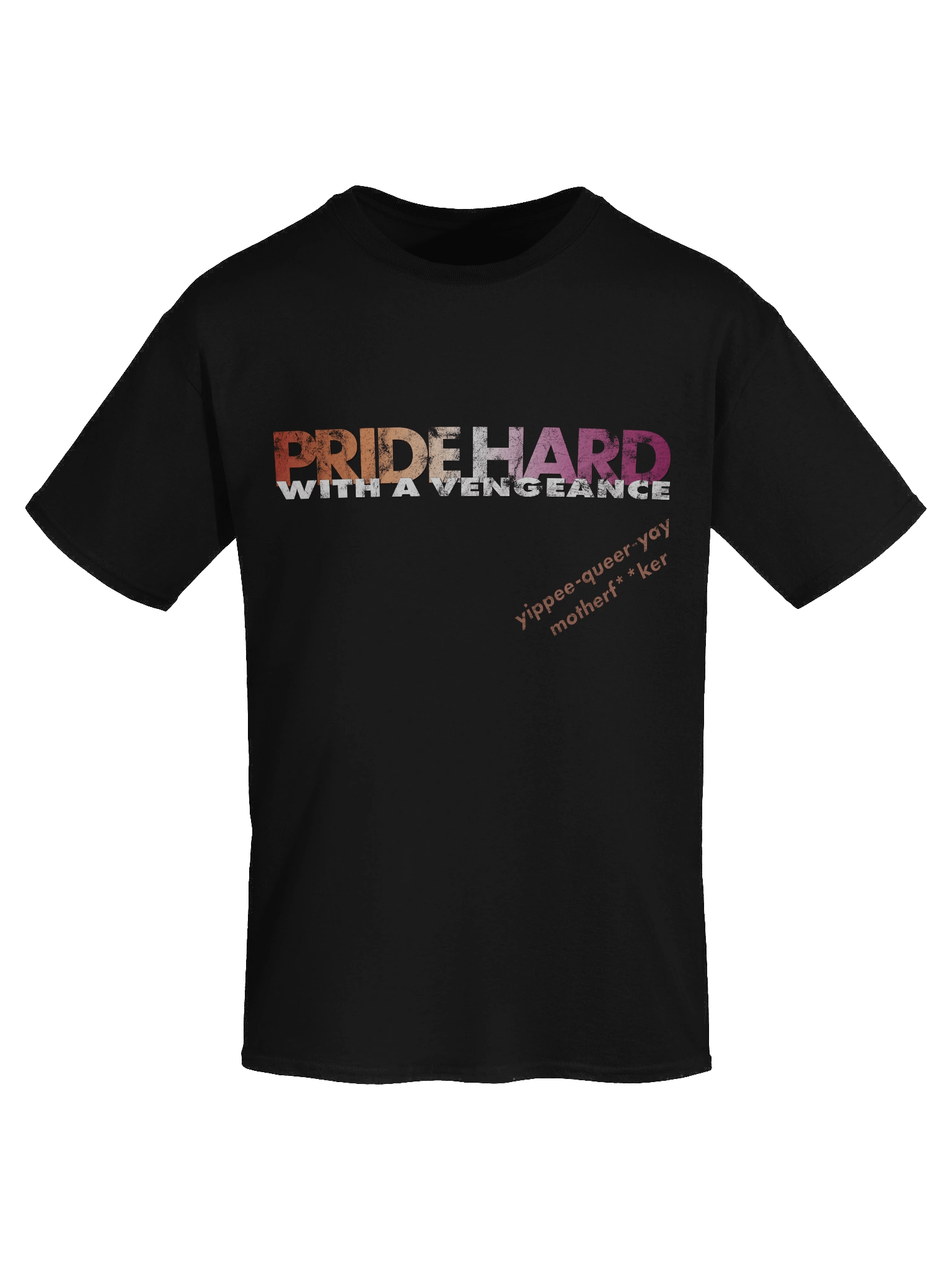 Lesbian "Pride Hard" Tee product image (7)